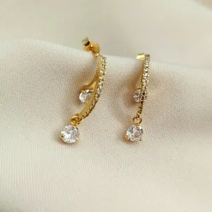 BRINCO ARCO CRISTAL ZIRCONIA CRISTAL