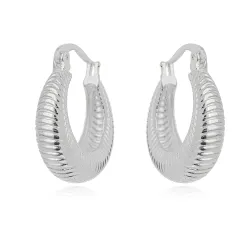 BRINCO ARGOLA DETALHE LISO