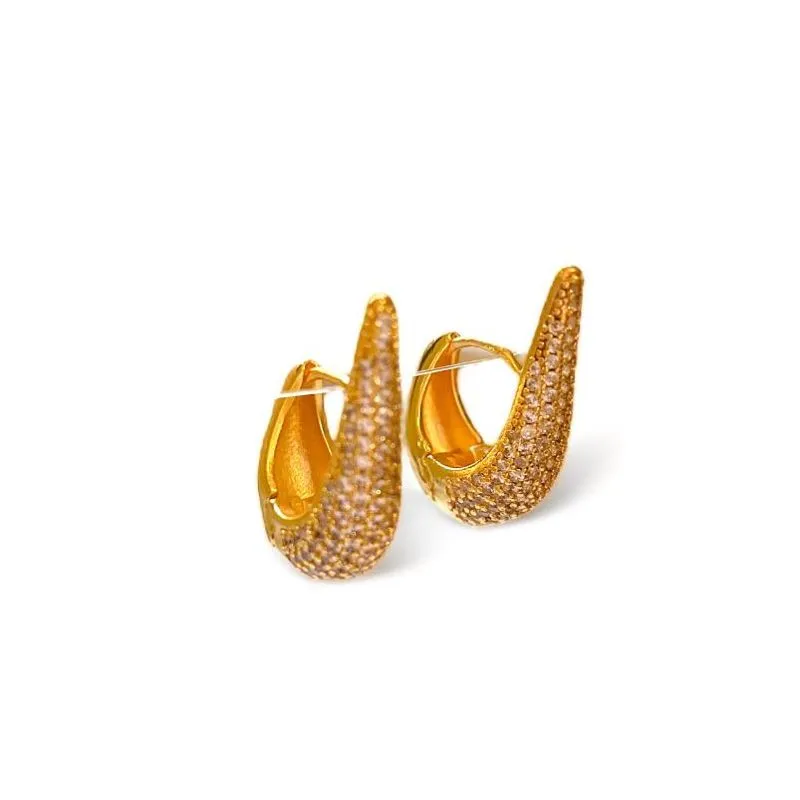 BRINCO ARGOLA J ZIRCONIA CRISTAL