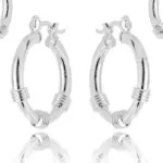 BRINCO ARGOLA LISA DETALHE P