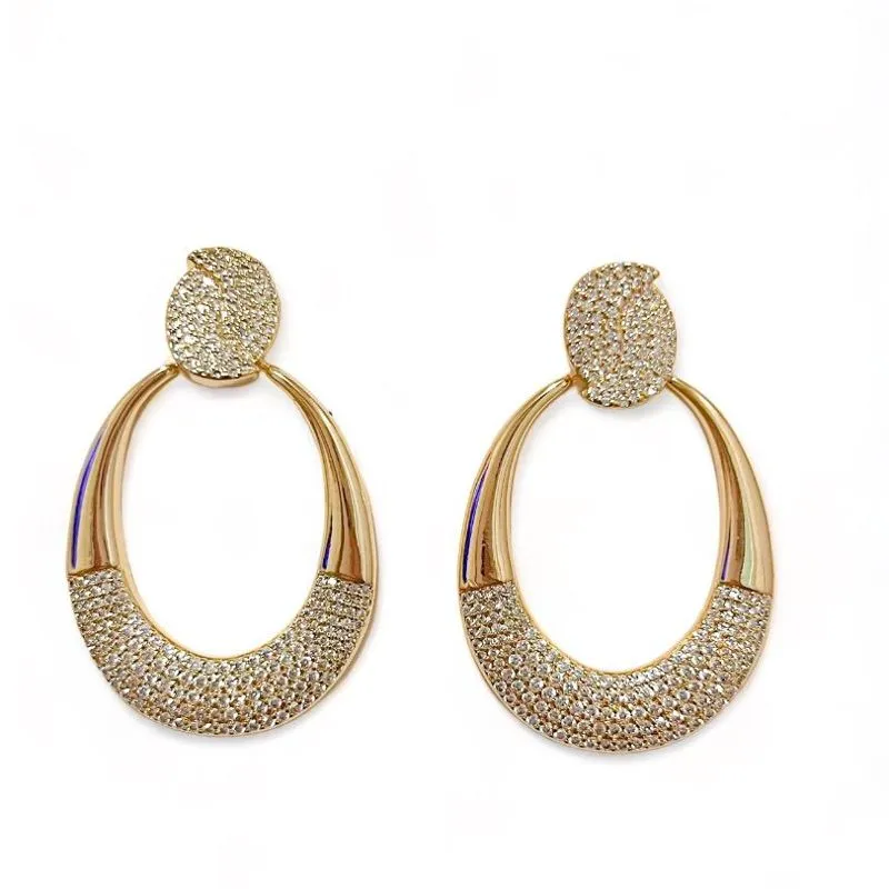 BRINCO BALANÇO ZIRCONIA CRISTAL
