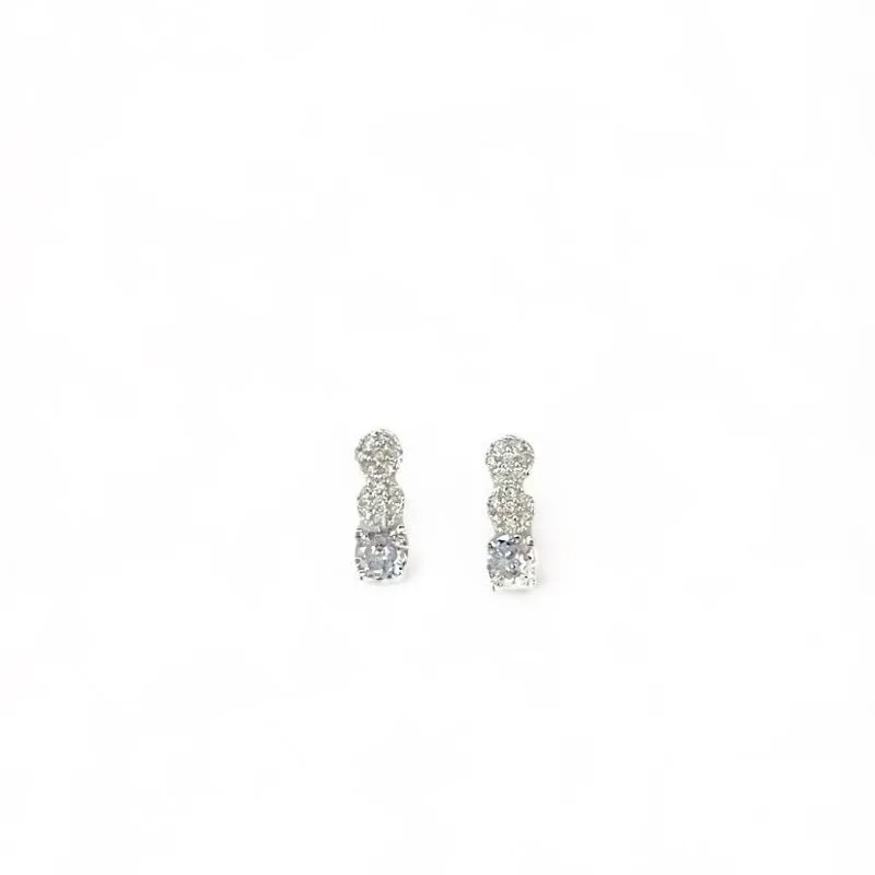 BRINCO CIRCULOS ZIRCONIA CRISTAL
