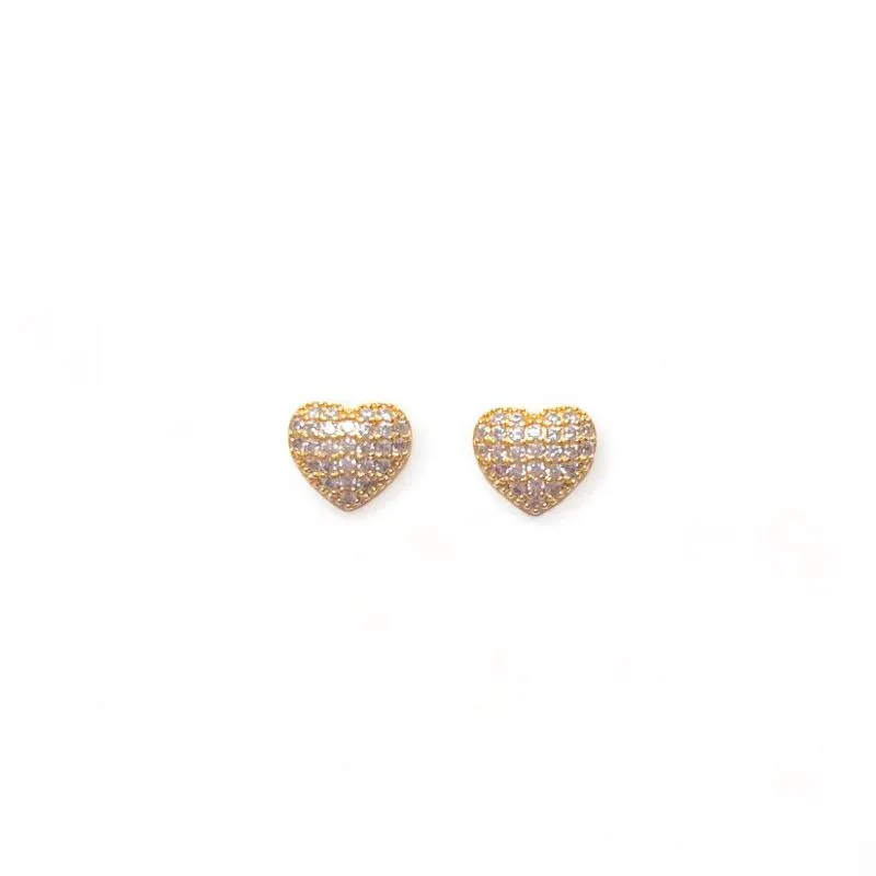 BRINCO CORAÇÃO ZIRCONIA CRISTAL