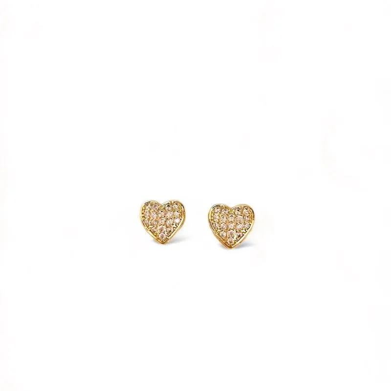 BRINCO CORAÇÃO ZIRCONIA CRISTAL