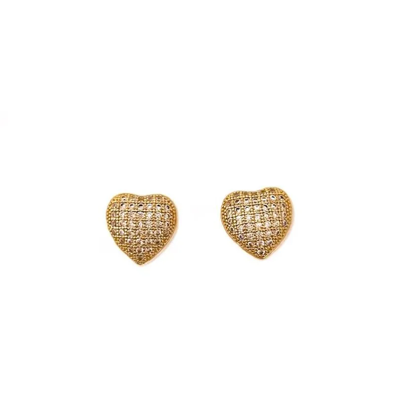 BRINCO CORAÇÃO ZIRCONIA CRISTAL