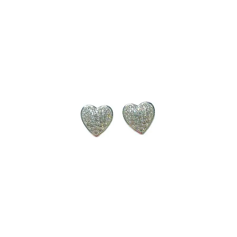 BRINCO CORAÇÃO ZIRCONIA CRISTAL