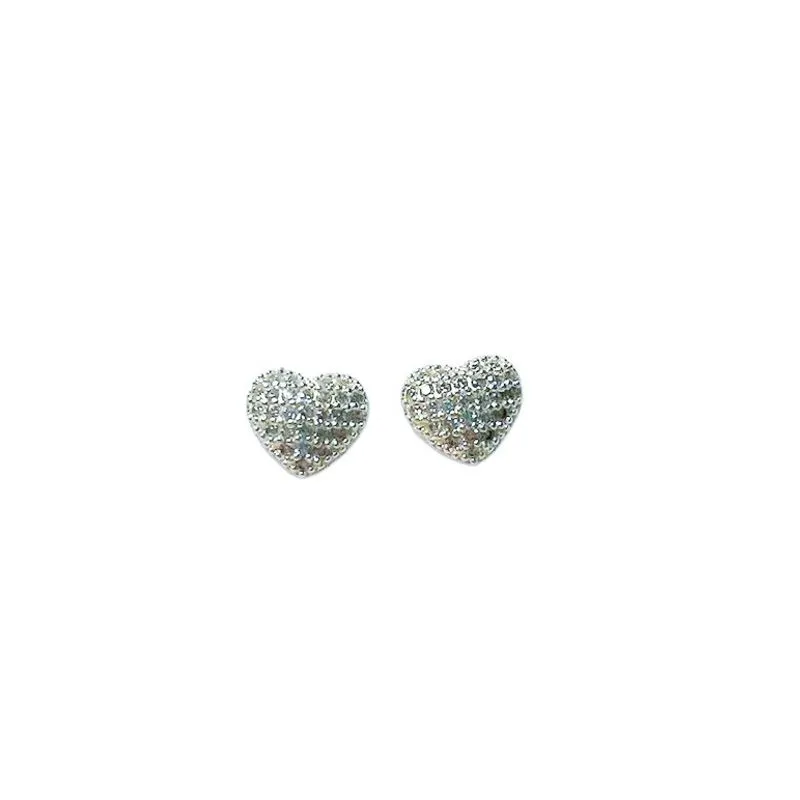 BRINCO CORAÇÃO ZIRCONIA CRISTAL
