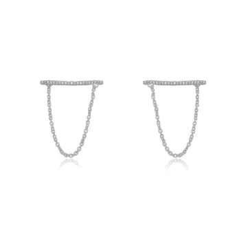 BRINCO CORRENTE ZIRCONIA CRISTAL