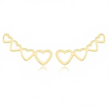 BRINCO EAR CUFF CORACAO