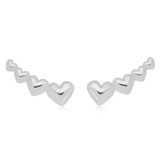 BRINCO EAR CUFF CORACAO LISO