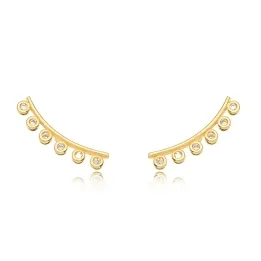 BRINCO EAR CUFF ZIRCONIA CRISTAL
