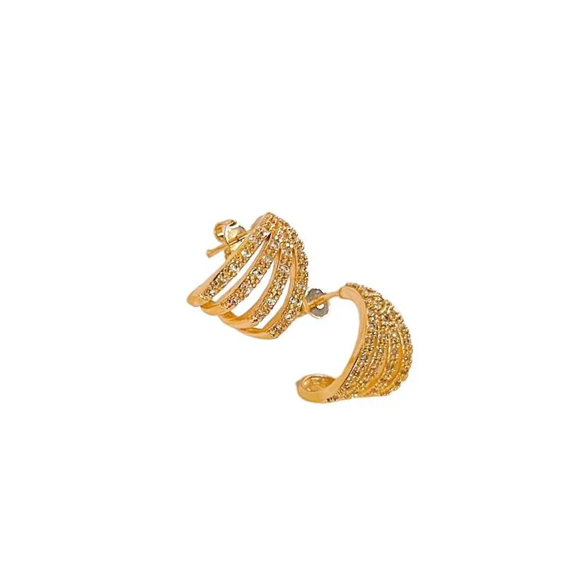 BRINCO EAR HOOK FILEIRAS ZIRCONIA CRISTAL