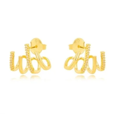 BRINCO EAR HOOK ZIRCONIA