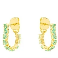 BRINCO EAR JACKET ZIRCONIA AQCUA P