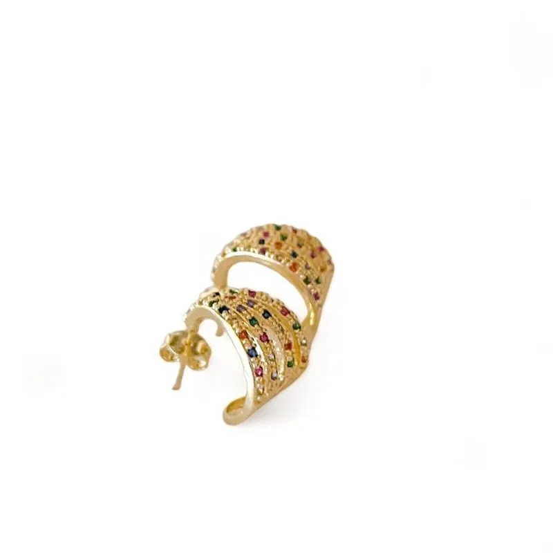 BRINCO FILEIRAS ZIRCONIA COLOR