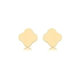 BRINCO FLOR CHAPA LISA