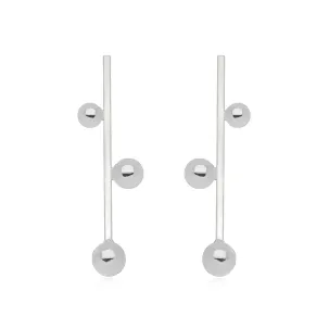 BRINCO PENDENTE BOLAS LISO