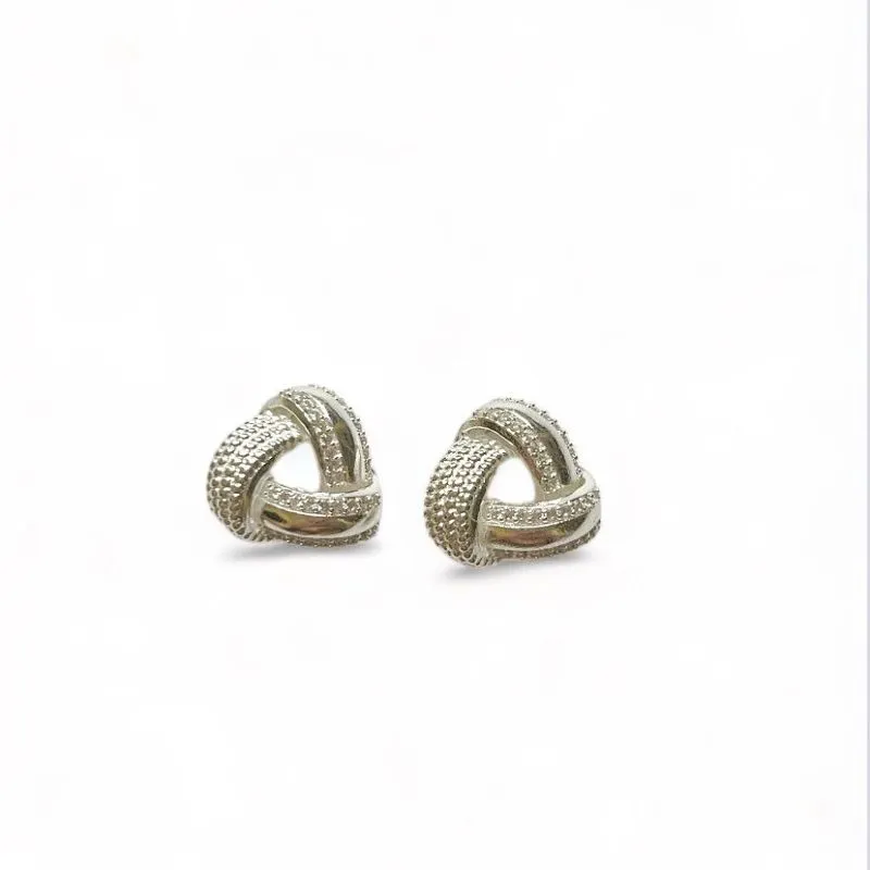 BRINCO TRIANGULO CAMADA ZIRCONIA CRISTAL