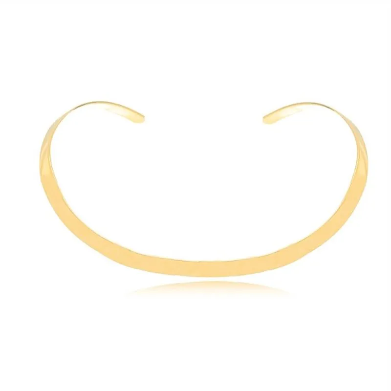 COLAR CHOKER ARO CHAPA LISA