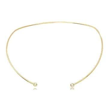 COLAR CHOKER ARO CRISTAL