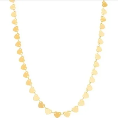 COLAR CHOKER CORACAO CHAPA