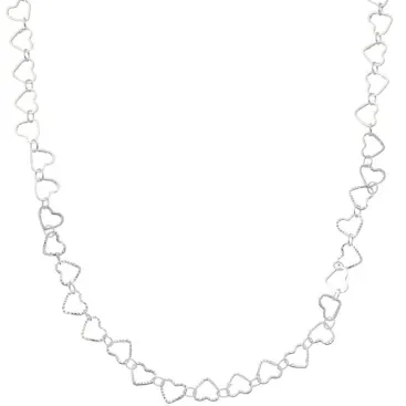 COLAR CHOKER CORACAO VAZADO