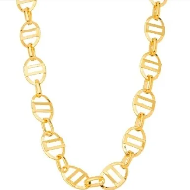 COLAR CHOKER ELO VAZADO LISO