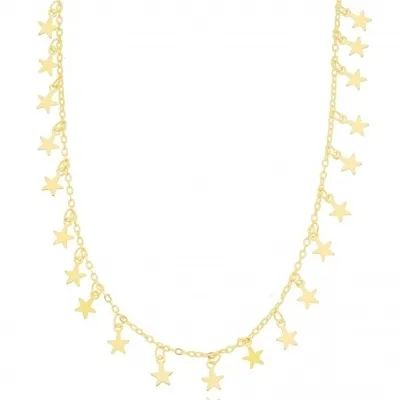 COLAR CHOKER ESTRELA CHAPA