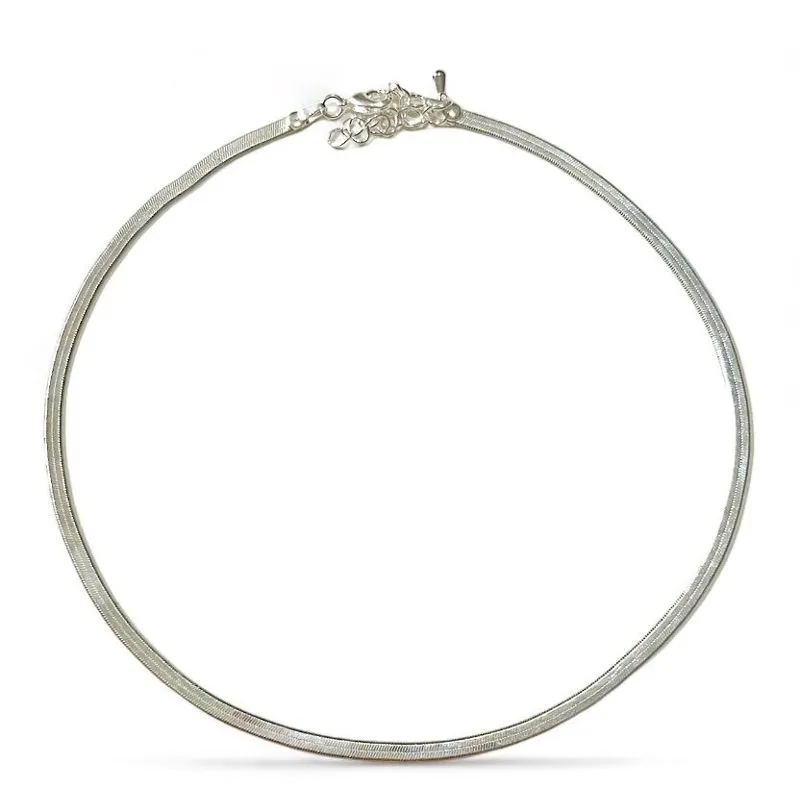 COLAR CHOKER FITA LISA 3MM
