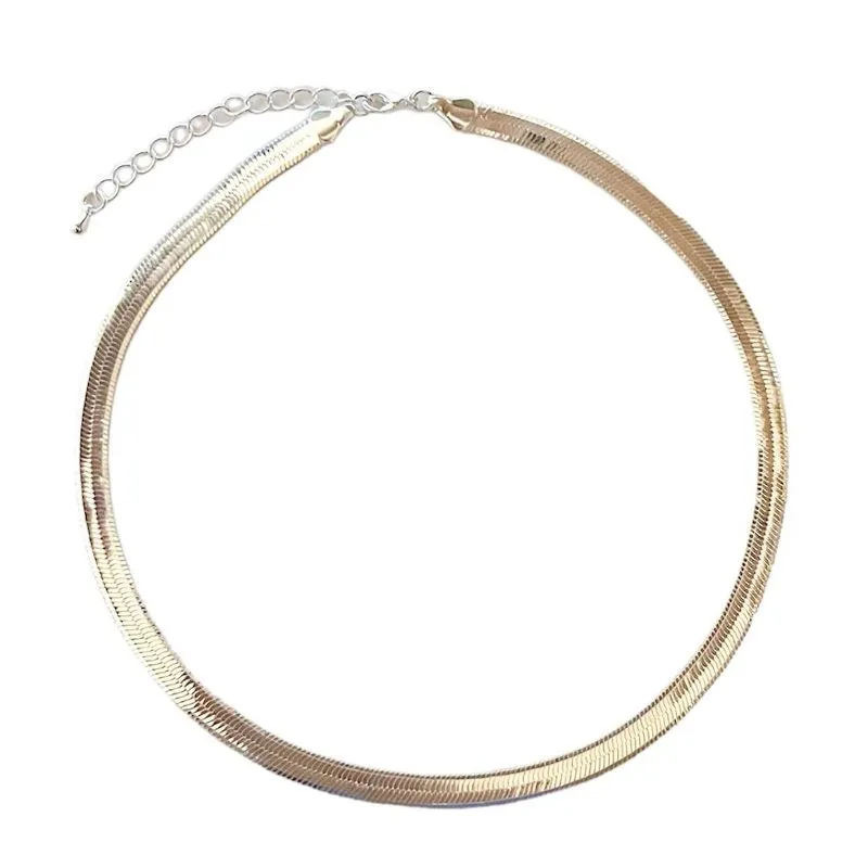 COLAR CHOKER FITA LISA 5MM