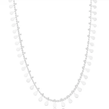COLAR CHOKER GOTAS CHAPA LISA