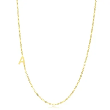 COLAR CHOKER LETRA A