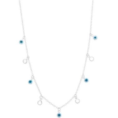 COLAR CHOKER OLHO GREGO CRISTAL