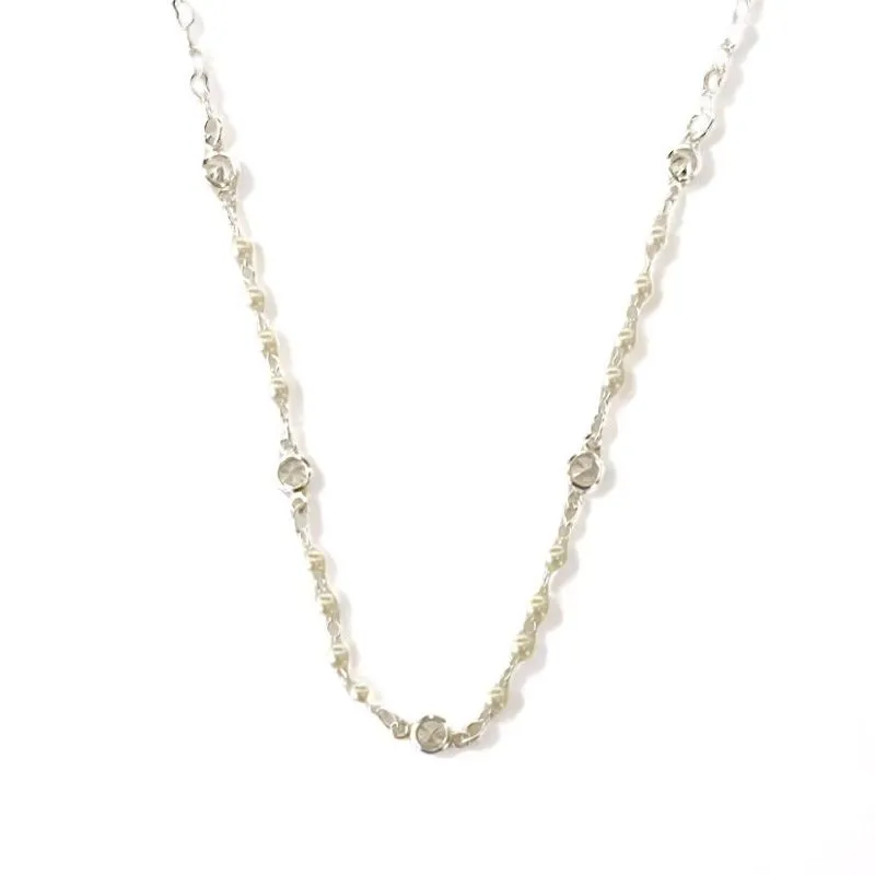 COLAR CHOKER PEROLA CRISTAIS