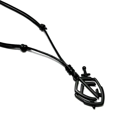 COLAR CORDAO MASCULINO FE PRETO