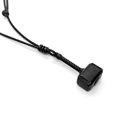 COLAR CORDAO MASCULINO MARRETA PRETO