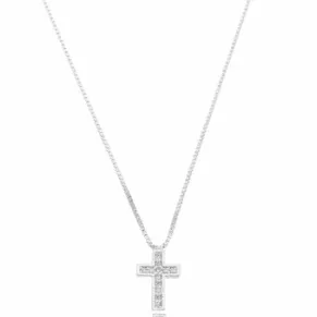 COLAR CRUZ ZIRCONIA