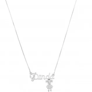 COLAR DINDA MENINA ZIRCONIA