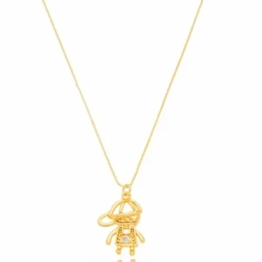 COLAR MENINO ZIRCONIA