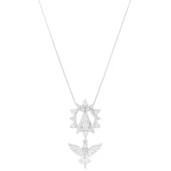 COLAR PINGENTE NS ES ZIRCONIA CRISTAL
