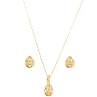 CONJUNTO OVAL CRISTAL