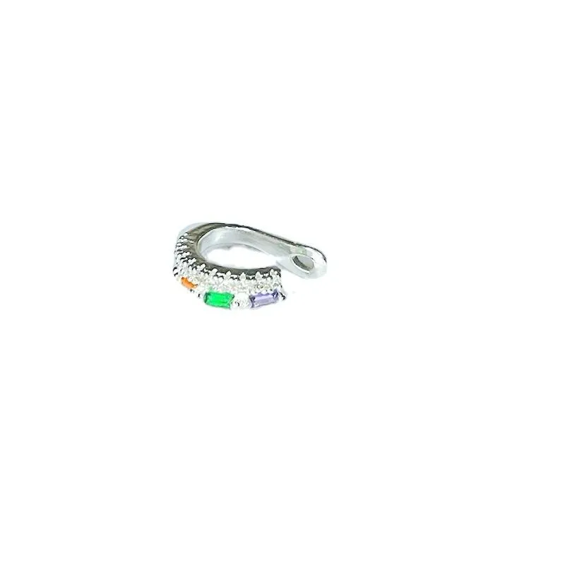 PIERCING FAKE FILEIRA ZIRCONIA COLOR