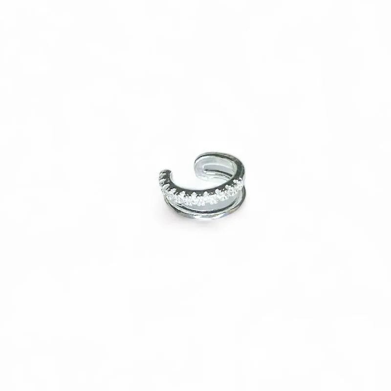 PIERCING FAKE FILEIRA ZIRCONIA CRISTAL