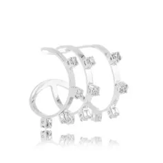 PIERCING FILEIRAS ZIRCONIA