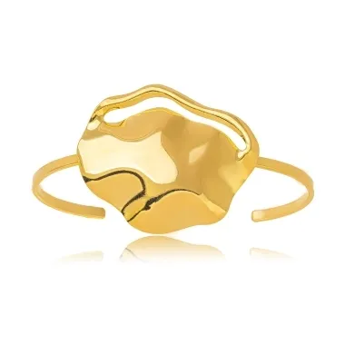 PULSEIRA BRACELETE ORGANICO VAZADO