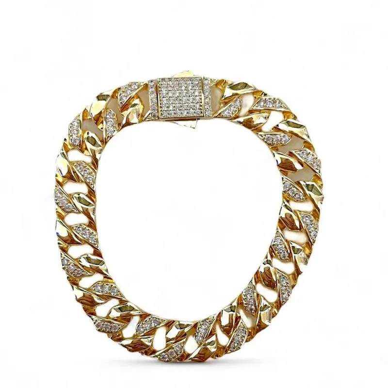 PULSEIRA ELOS GROUMET ZIRCONIA CRISTAL