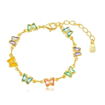 PULSEIRA INFANTIL BORBOLETA COLOR