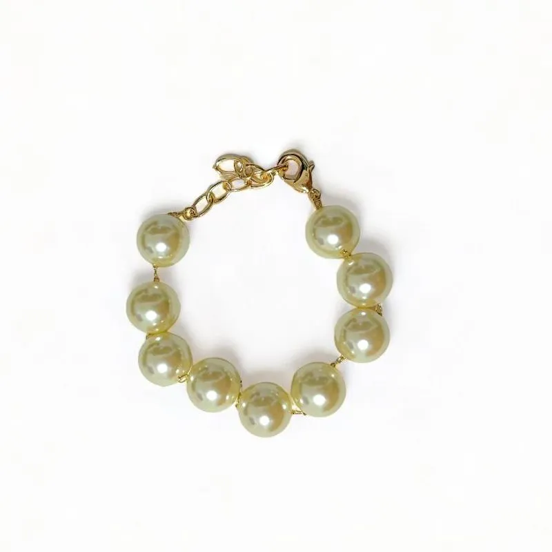 PULSEIRA LISA PEROLAS