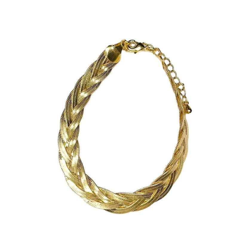 PULSEIRA TRANÇADA LISA