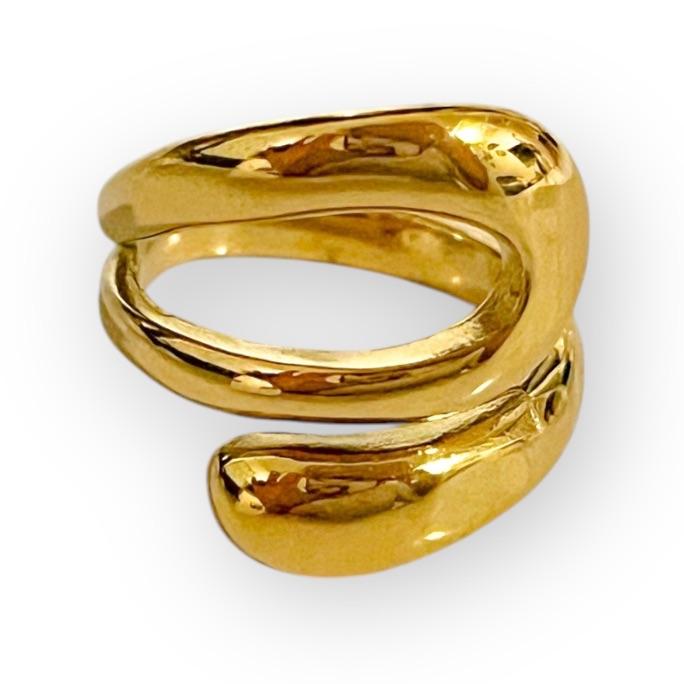 ANEL GOTA VAZADA LISO 16